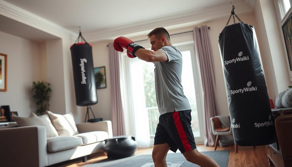 trening bokserski w domu