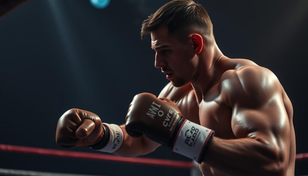 Don Diego Gromda in a bare-knuckle boxing match at Gromda Don Diego Gromda in a bare-knuckle boxing match at Gromda