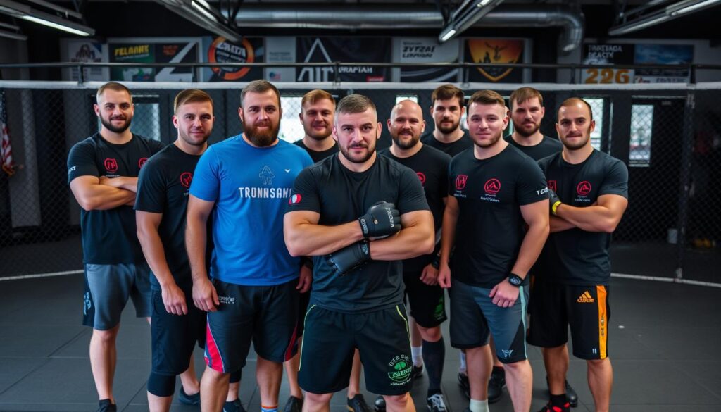 Michał Oleksiejczuk z zespołem treningowym Oleksiejczuk Team Michał Oleksiejczuk z zespołem treningowym Oleksiejczuk Team