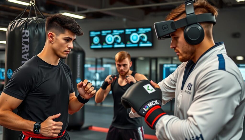Nowoczesny trening sportów walki z wykorzystaniem technologii i zaawansowanego sprzętu