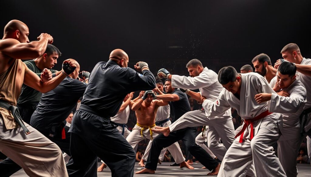 konfrontacja sztuk walki